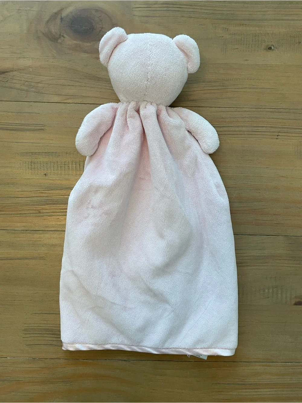 Carter's Lovey Thank Heaven for Little Girls Pink Security Blanket Bear
